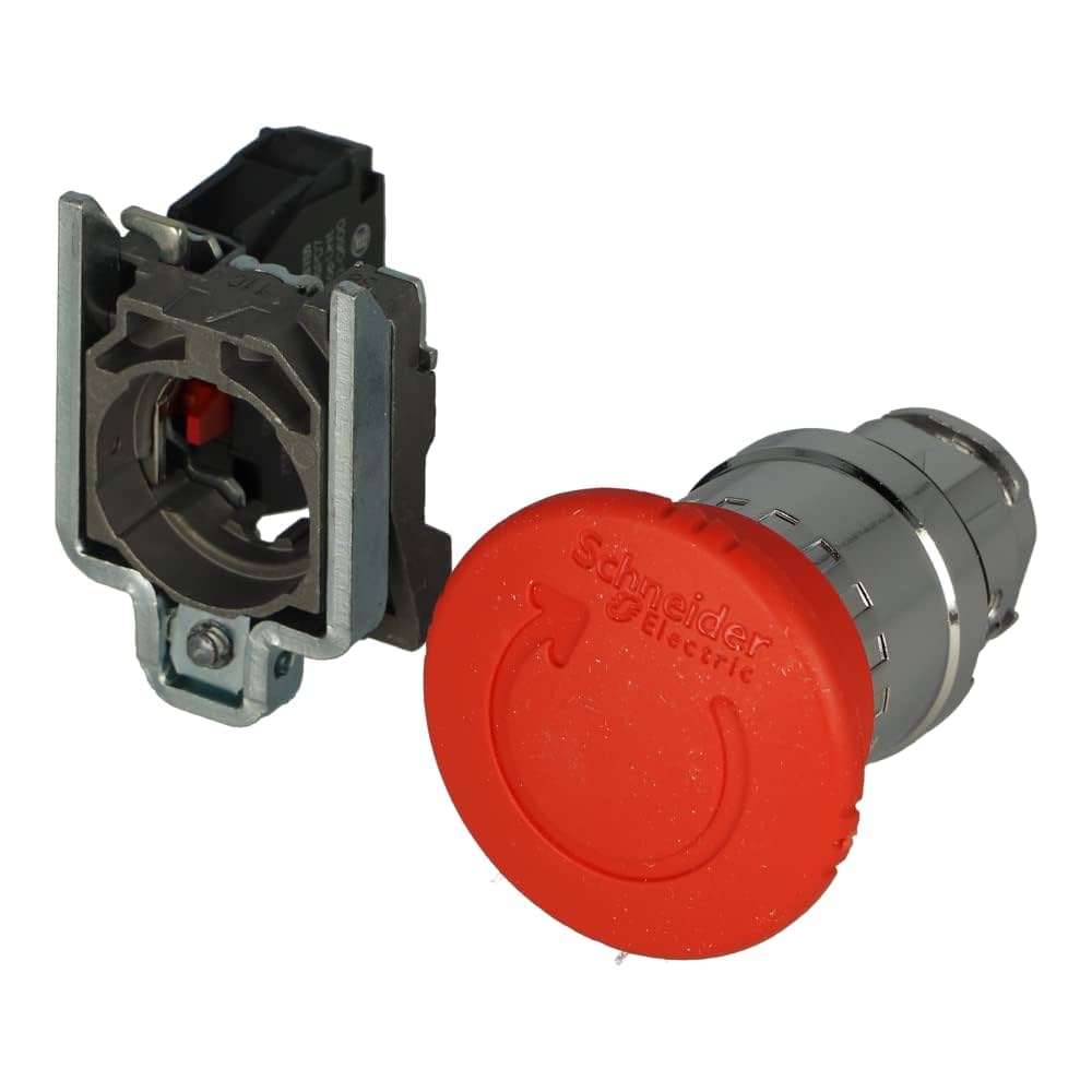 XB4BS8442 | SCHNEIDER RED 40MM Emergency Stop, Switching Off XB4BS8442 | SCHNEIDER RED 40MM Emergency Stop, Switching Off