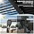LVUYOYO Louvered Pergola 10' x 10', Outdoor Pergola with Adjustable Roof, Patio Aluminum Frame Metal Gazebo with Curtains and Netting for Patio, Backyard, Garden, Deck (Black)