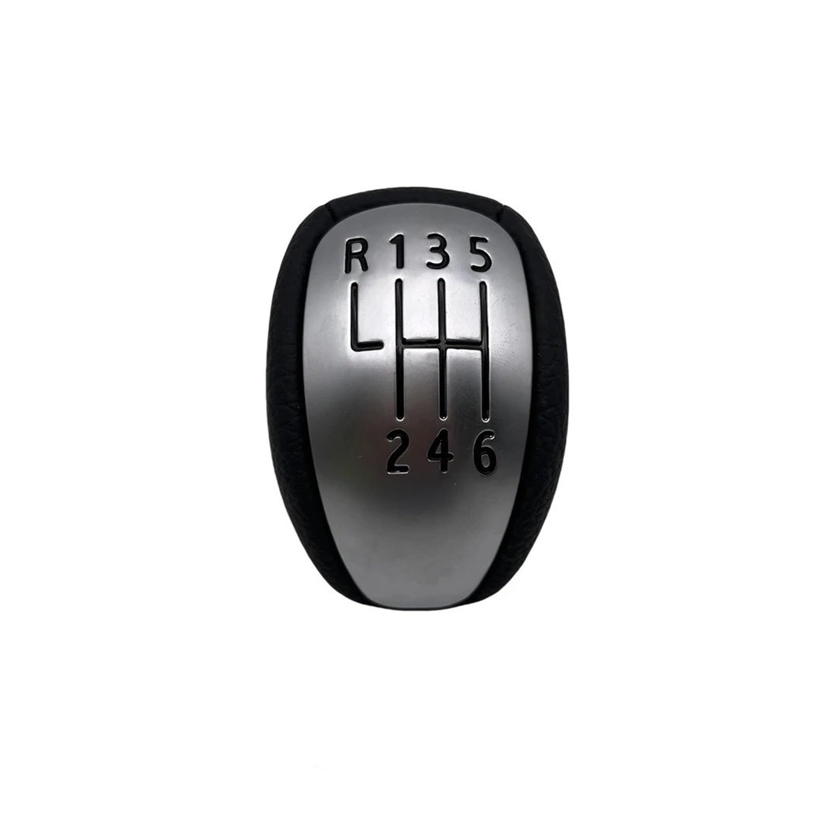 VAVGKDKPZB Shifter Lever Handle for Laguna Mk3 2007-2014 Accessories Car Gear Shift Knob 6 Speed PU Leather Lever Shifter Hand Ball