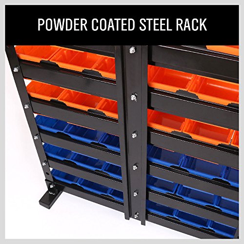 Horusdy 36-Pcs Bin Storage Rack Shelving Garage Storage #TOP4