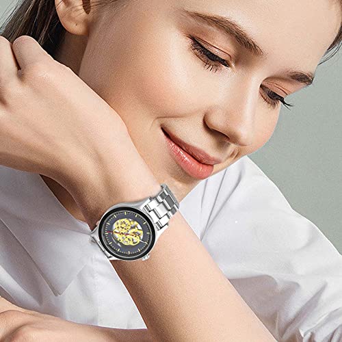 Vetoo Quick Release Watch Band, Stainless Steel Watch Strap For Men Women- Choose Color, Length & Width,16Mm 18Mm 20Mm Metal Watch Strap, 18Mm, Silver #TOP5