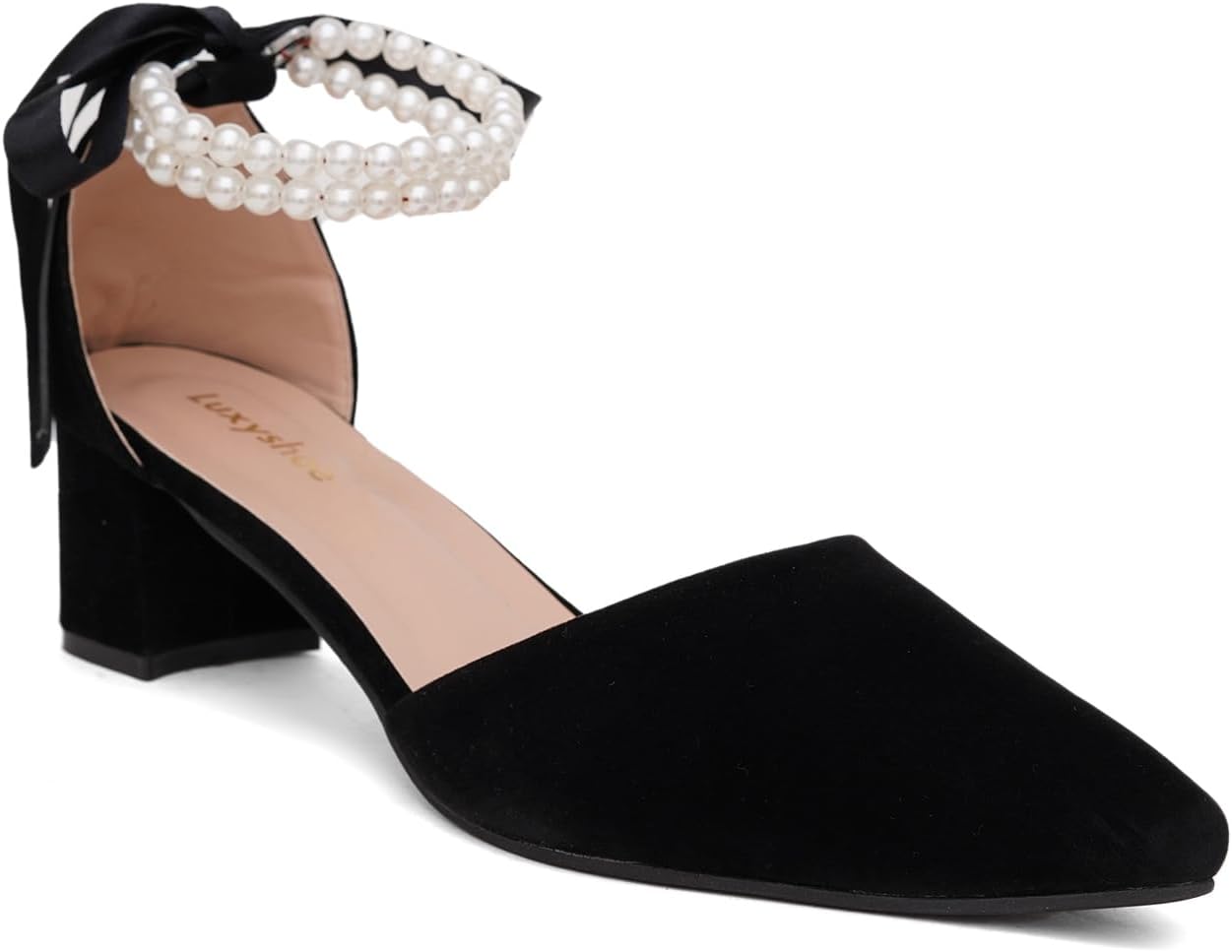 Synthetic Pointed Toe Pumps