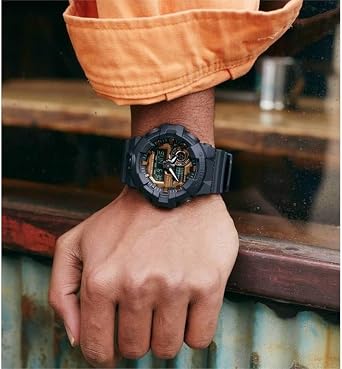 Casio GA-700RC-1ADR Kol Saati, Siyah, Standart