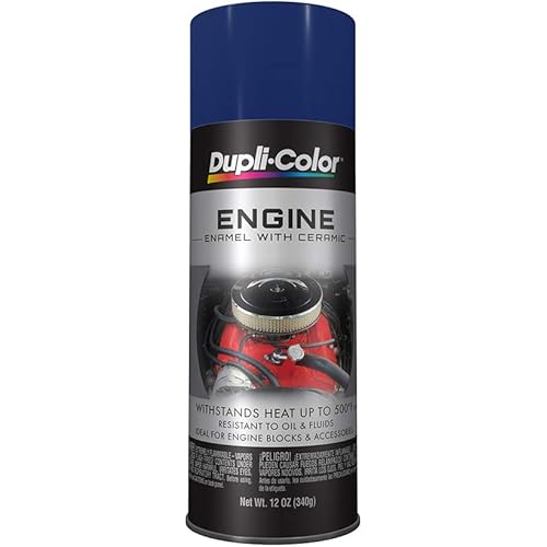 DupliColor Engine Paint with Ceramic Ford Dark Blue