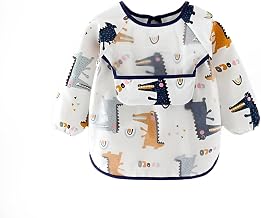 TONY STARK Waterproof Washable Apron Feeding Bibs with Super Absorbent, Soft, Comfortable & Lightweight for Infants & Baby Toddlers 6+ Months