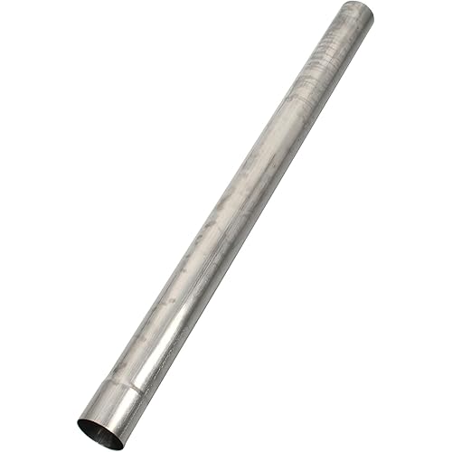 BIGREAT 409 Steel 4'' Inch OD Straight Exhaust Pipe Mandrel Tubing Pipe 48" / 4 Ft Long Custom Fitment For Exhaust System