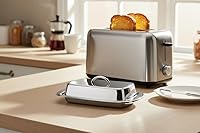 Vista 6 de Cuisinox Mantequillera de acero inoxidable con tapa, 4 "x 7.5