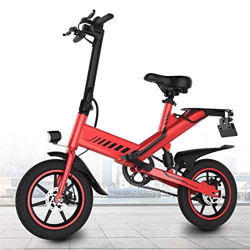 Fociel Bicicleta Electrica Plegable, 12 Bici Electrica Con Batería Extraíble De 36v 10.4ah, Alcance Hasta 30-45 Km, Welocidad Máxima 25 Km H Bici Electrica, Ebike Hombres Mujeres Fociel Bicicleta Electrica Plegable, 12 Bici Electrica Con Batería Extraíble De 36v 10.4ah, Alcance Hasta 30-45 Km, Welocidad Máxima 25 Km H Bici Electrica, Ebike Hombres Mujeres