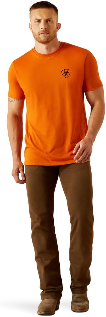 Ariat Mens Ariat Barb Shield T-Shirt - Image 3