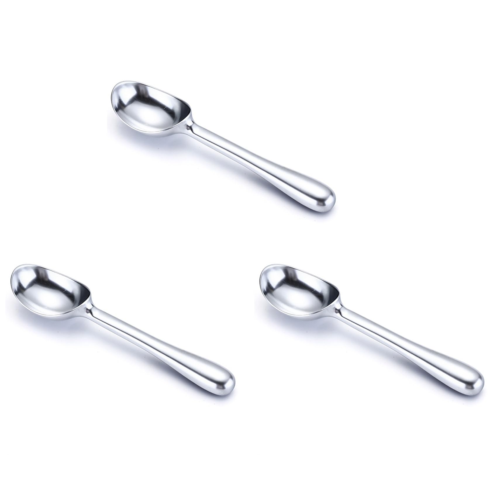 Hndhbfgrt 3X Ice Cream Scooper Kitchen & Dinning Solid Ice Cream Scoop, Kitchen Scooper with Non-Slip Rubber Grip