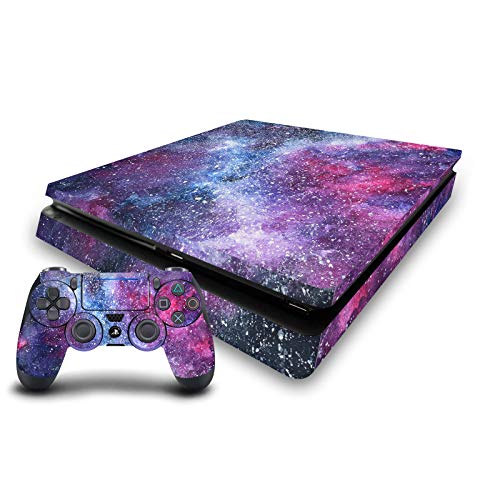 Autocollant de jeu Galaxie Mix Art en vinyle pour manette et console PS4
