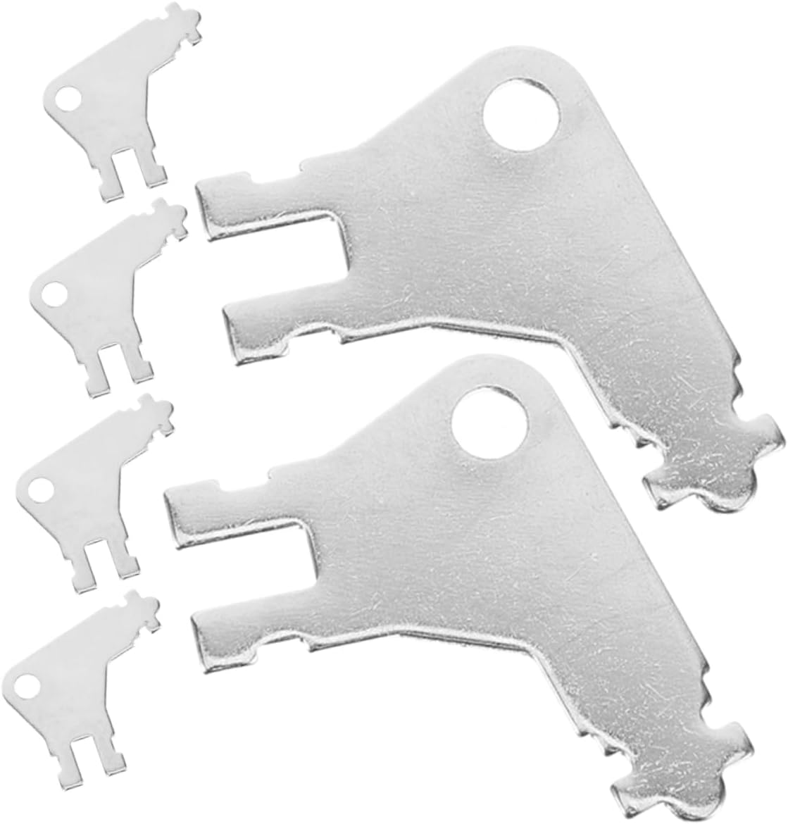 6pcs Paper Towel Dispenser Keys Replacement Fit for Commercial Holders Replacement for Effortless Access