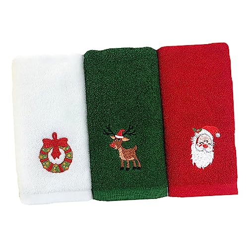 Serviettes de bain de Noël en coton doux, le présent festif idéal à offrir