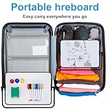 Dry Erase Whiteboards, A3 Size Small Double Sided White Boards, with Dry Erase Pens, Eraser, Magnets for School Home Office Classroom Kids Children Students Drawing Writing - 30x42 cm - Image 6