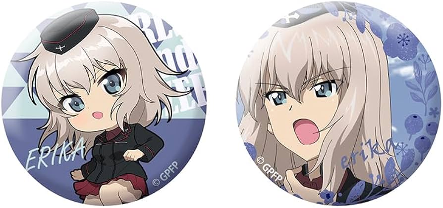 Amazon.co.jp: ガールズ&パンツァー 最終章「逸見エリカ」缶バッジ Amazon.co.jp: ガールズ&パンツァー 最終章「逸見エリカ」缶バッジ