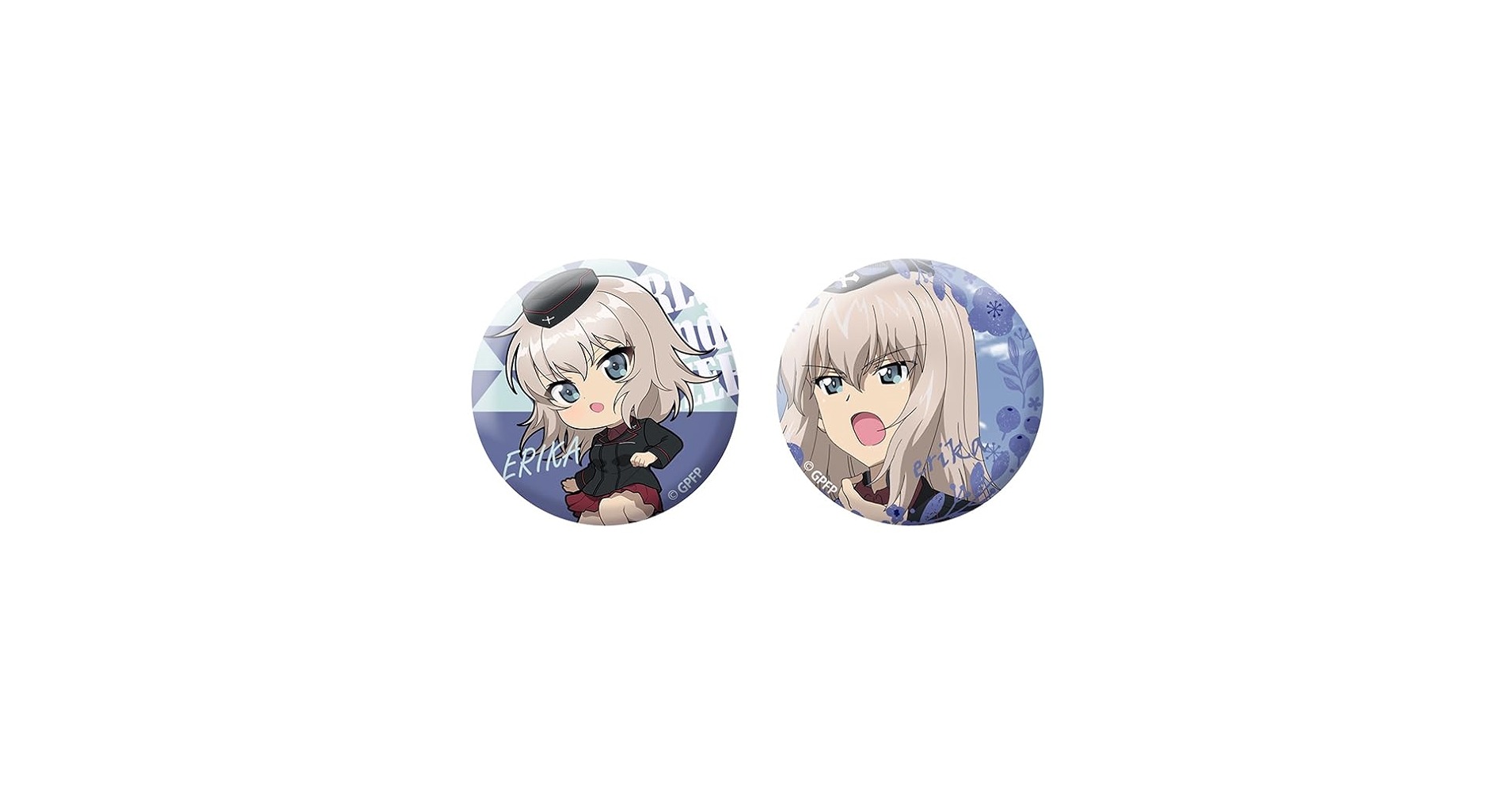 ガールズ&パンツァー 最終章 オリジナル缶バッジ 逸見エリカ Amazon.co.jp: ガールズ＆パンツァー 最終章 逸見エリカ 缶