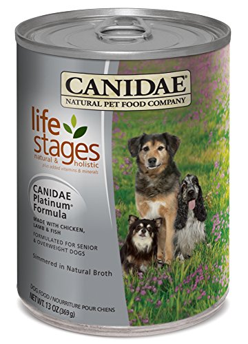 Canidae All Life Stages Platinum Less Active Dog Wet Food Chicken, Lamb & Fish Formula, 13 Oz (12-Pack)