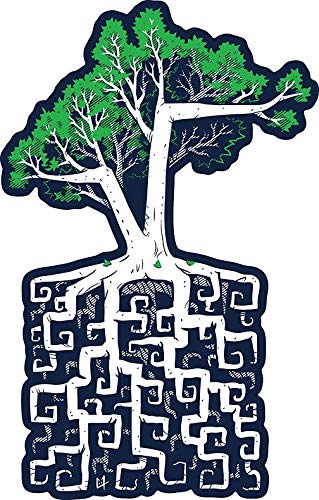 Square Root Window Truck Car Vinyl Bumper Sticker Decal 5'' x 4''