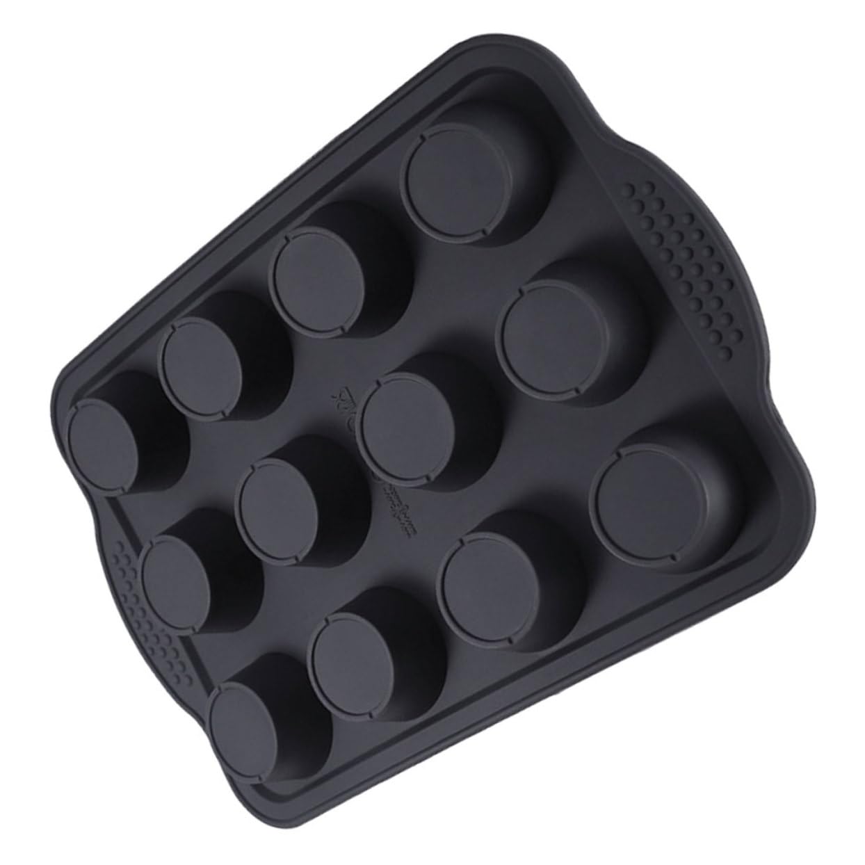 Molde de silicona antiadherente para hornear 12 muffins y magdalenas sin esfuerzo