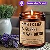 Fairy's Gift Scented Candles, San Diego Gifts, Moving to SD, California Themed, Beach Themed Gifts for Women Men - Funny San Diego Souvenirs - Travel, Mothers Day, Birthday Presents for Beach Lovers #1
