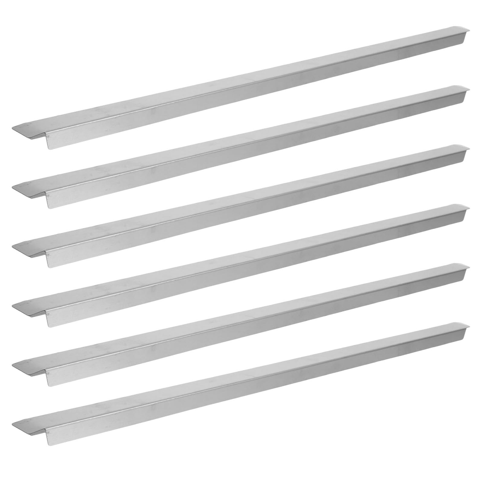Gatuida Set di 6 divisori per Alimenti in Acciaio Inox, Misura 1/2 e 1/3,