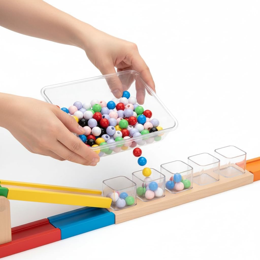 80 Pieces Marbles Colourful Plastic Balls for Marble Runs and Marble Games Plain Balls for Small Boys Girls Boys and Girls Round Balls for Play Pits and Lady's Games