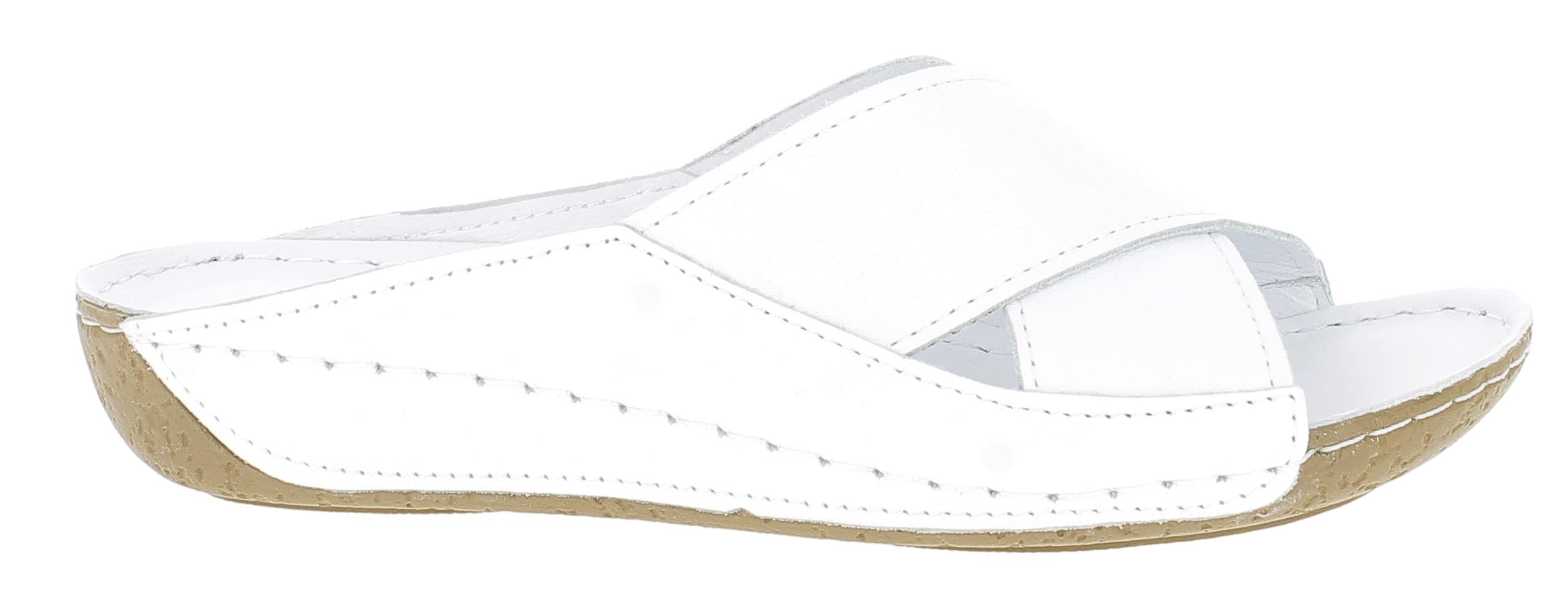 Andrea Conti Women's Mules, White, 42 EU, White, 9 UK