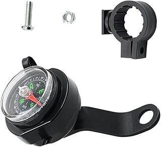 DRESSOOS Carregador De Motocicleta Telefone De Motocicleta Dispositivo De Carregamento Rápido Guiador De Motocicleta Carregador De Telefone Bússola De Motocicleta Acessório Carregadores