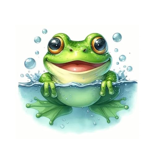 MKJFRLLSA Green Frog Toilet Sticker Cartoon Sticker Kitchen Refrigerator Decorative Toilet Decal Refrigerator Home Decoration Decals