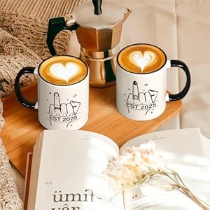 Mausticweddinggiftsforcouples2025hisandhersbrideandgroomgiftsengagementgiftsforcouplesmrandmrsgiftsbridalshowergiftsengagementringfingercoffeemugssetof211oz Urban Country Home Decor Maustic wedding gifts for couples 2025 his and hers bride and groom gifts engagement gifts for couples mr and mrs gifts bridal shower gifts engagement ring finger coffee mugs set of 2 11 oz urban country home decor