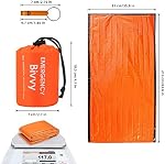Sleeping Bag, Bivvy Bag, Warm Tube Tent, Ultralight, Heat-Repellent, Cold Protection, Tent for Outdoor Use