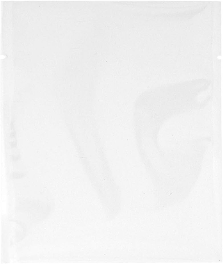 Headz HEADS OB-628 Food-Safe Bags, Made in Japan, 2.4 x 6.3 x 2.0 inches (6 x 16 x 5 cm), Plain, Clear, Frozen, Deoxidizer, Food Safe, Side Gusset, Canelee, Pack of 100