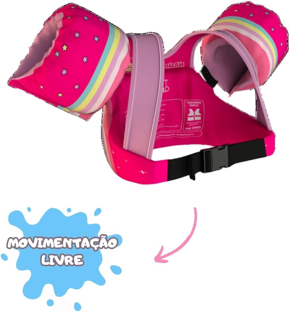 Nash Boia Infantil com Colete Salva Vidas