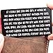 Engraved Valentine's Day Card for His Wallet - Metal Wallet Card Love Note. Perfect Anniversary Gifts for Men or Women! Husband, Wife, Boyfriend, Birthday, Christmas, Deployment and More. Made in USA