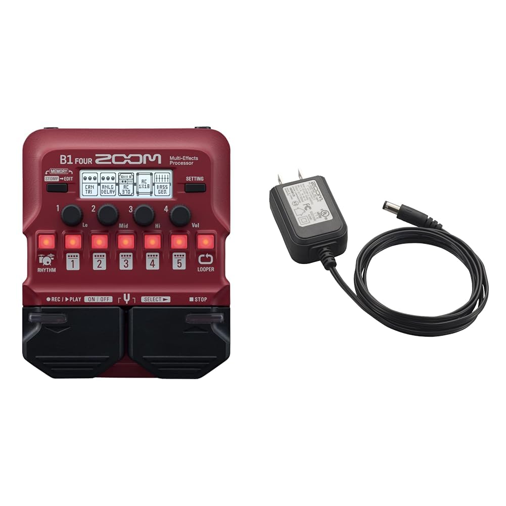 Amazon | 【セット買い】ZOOM ズーム B1 FOUR ベース用マルチ