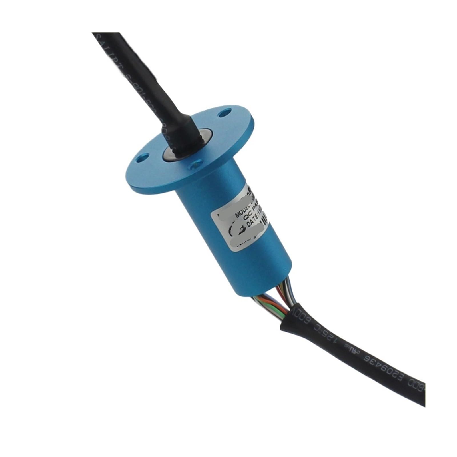 Joint tournant électrique en aluminium robuste avec 24 circuits isolés