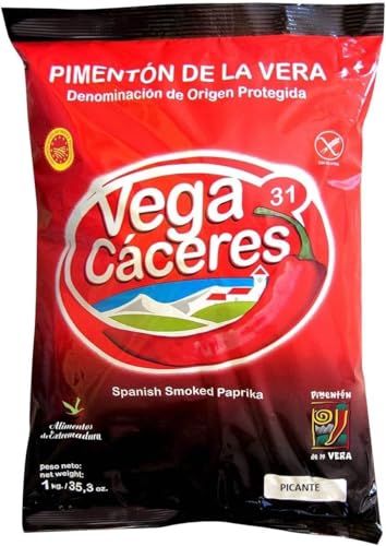 VEGA CACERES | Pimentón de la Vera Ahumado Picante 1 kg