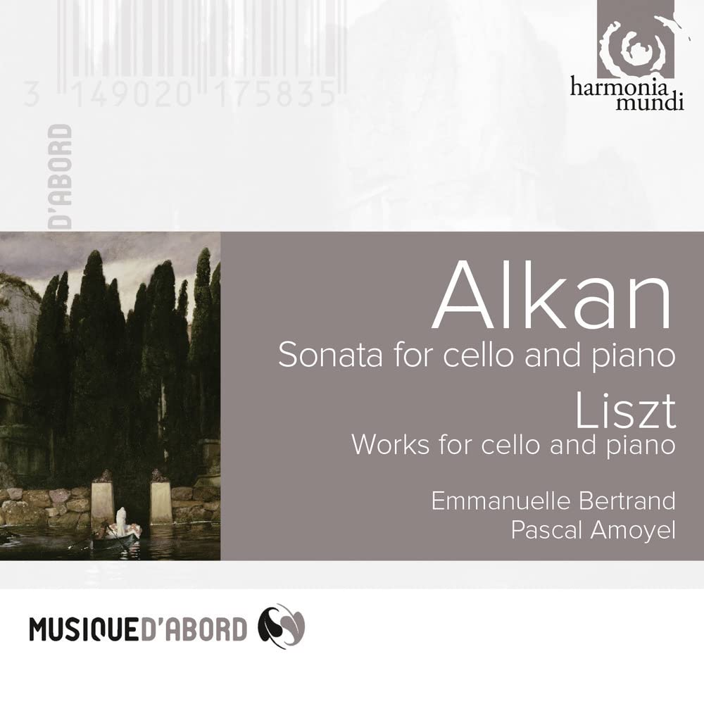 Alkan: Cello Sonata etc. / Bertrand / Amoyel / Harmonia Mundi CD HMA 1951758