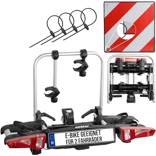 Uebler Fahrradträger i21 60° für 2 Fahrräder Auto Kupplungsträger...