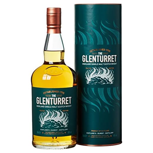 Glenturret Peated Edition mit Geschenkverpackung (1 x 0.7 l)