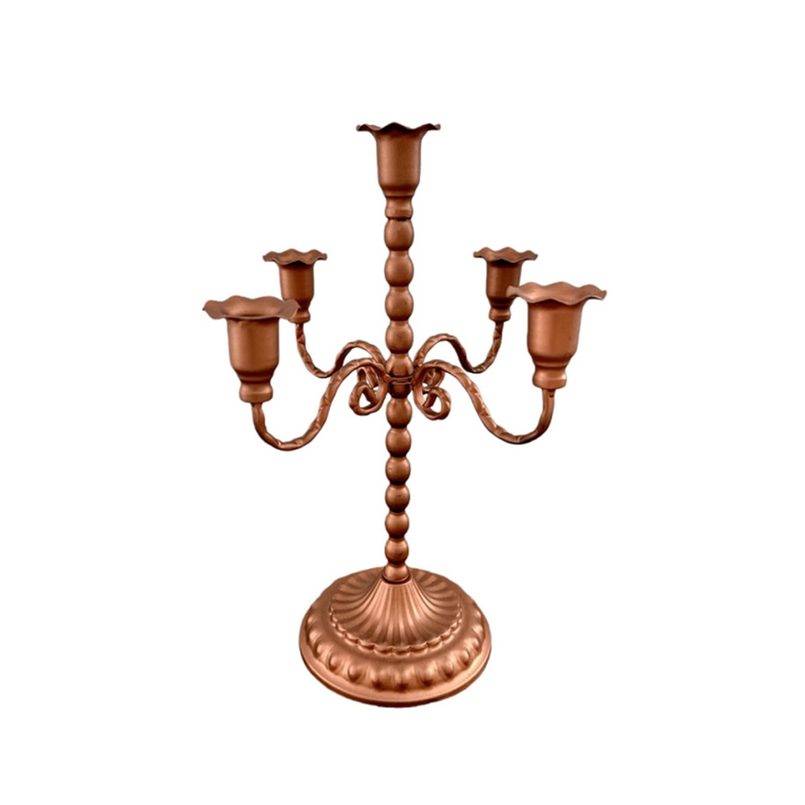 Sbshiouu Candlestick Holders Iron Metal Taper Holders Decorative Stands Home Decorations for Kitchen Table Decorative Stand