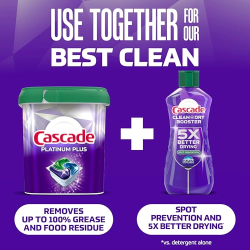 Cascade Platinum Plus Dishwasher Detergent Pods Dish Soap Lemon 57 Count - image 8