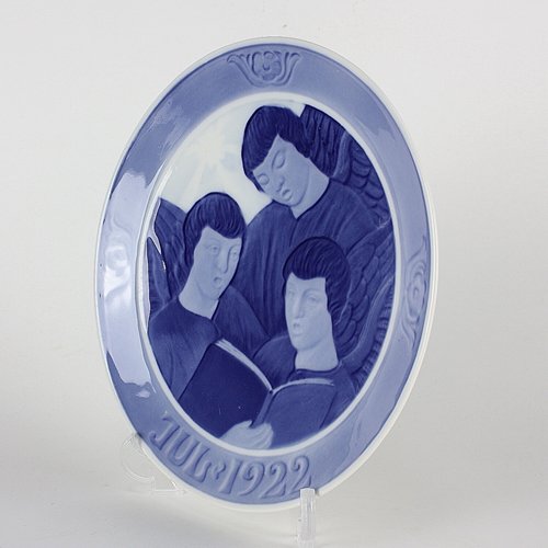 Amazon.co.jp: 1922年 ロイヤルコペンハーゲン イヤープレート 「歌う