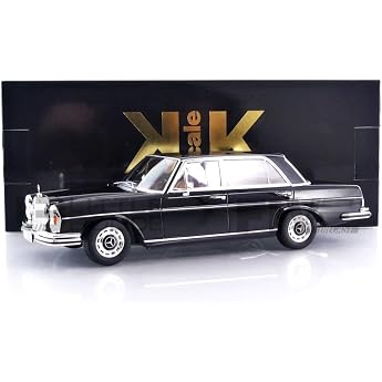 KK Scale KKDC181211 Mercede 300 SEL 6.3 W109 Black 1967-1972 Scale 1/18 Model Car