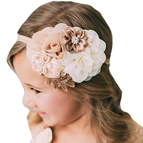 baby girl flower hair bands