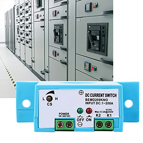 Current Sensing Switch 1~200A Dc 10~30V Flameproof Adjustable Current Sensing Switch Adjustable Dc Current Sensor Switch(Normally Open) #TOP1