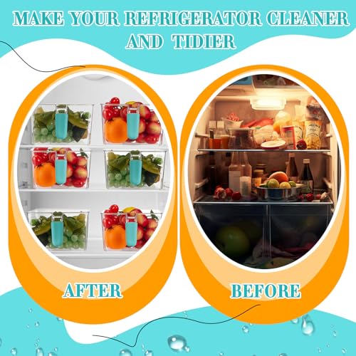 Havawish Ice Storage Bin and Flexible Scoop Set Plastic Freezer Bin by Havawish - Image 6