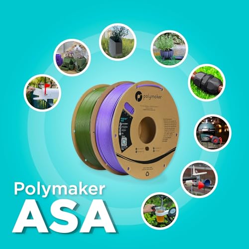 Polymaker PolyLite ASA Schwarz - 1.75mm - 1kg