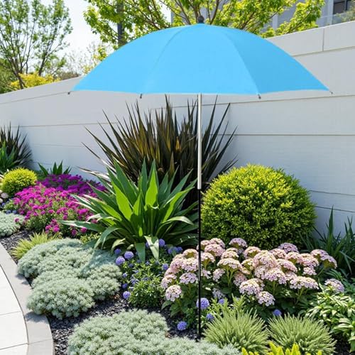 Paraguas de protección solar para plantas y flores marchitas por el calor 3