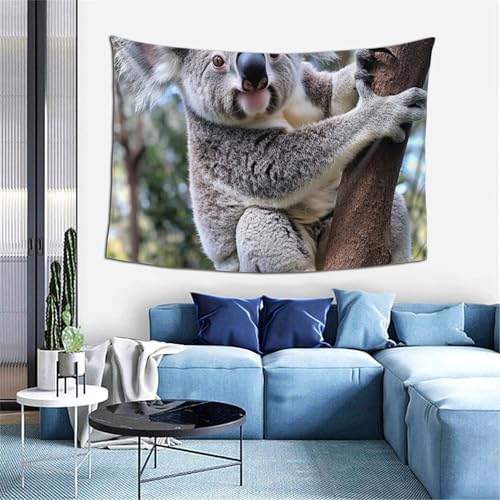 ZAKAFUCH Hippie Koala Wall Tapestry 40x60 inch